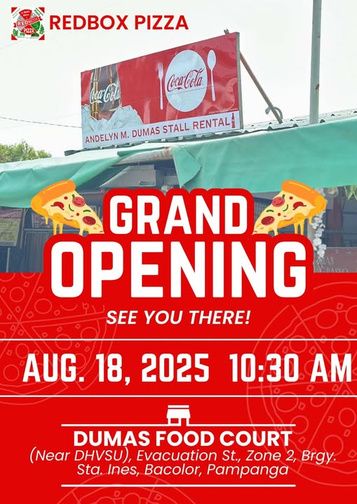 RedBox grand opening poster